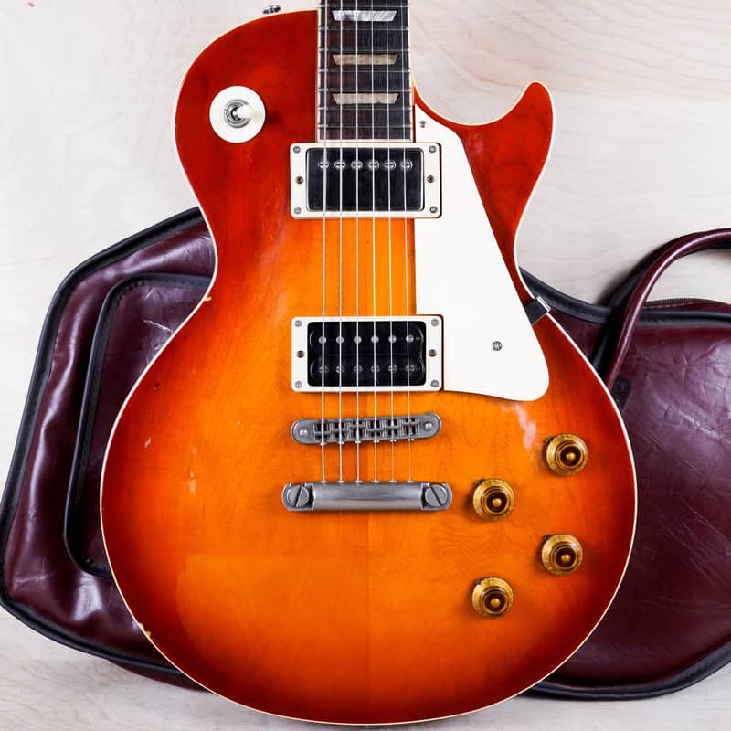 Orville by Gibson LPS Les Paul Standard 1991 Cherry Sunburst Lacquer Finish USA Pickups w/ Bag image 1