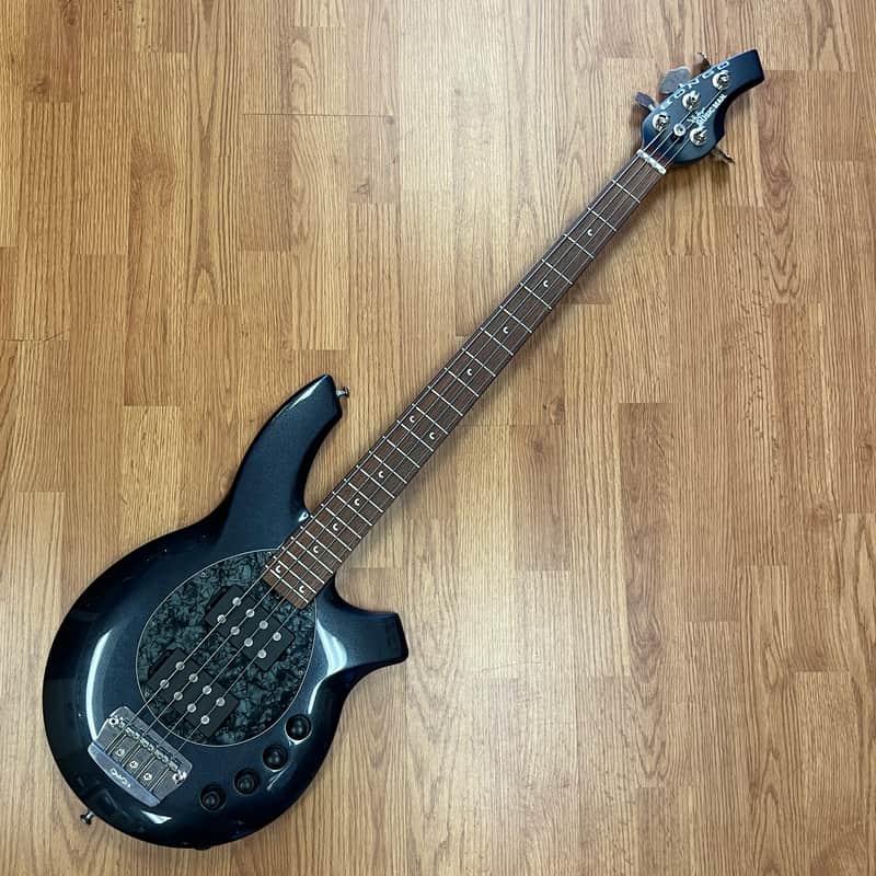 Ernie Ball Music Man Bongo 4 HH Sapphire Black image 1