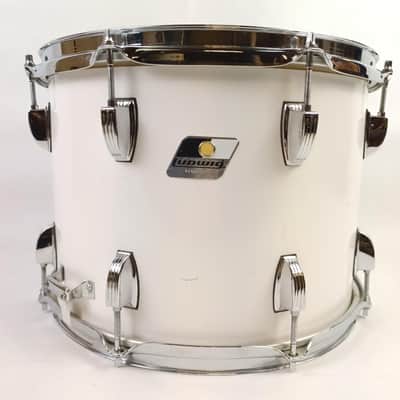 Ludwig Strider 10x14"White Cortex Snare Drum ++Aluminum Ring Parade/Marching P85 image 1