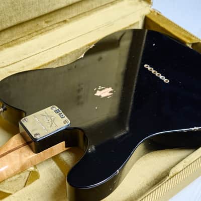 Fender Custom Shop LTD Red Hot Esquire 2025 - Aged Black Relic - Hand Wound Pickup - MINT image 10