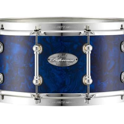 Pearl Music City Custom Reference Pure 14"x6.5" Snare Drum ICE BLUE OYSTER RFP1465S/C414 image 13