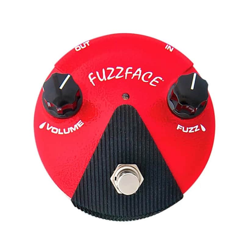 Dunlop FFM2 Germanium Fuzz Face Mini Effects Pedal - Red image 1