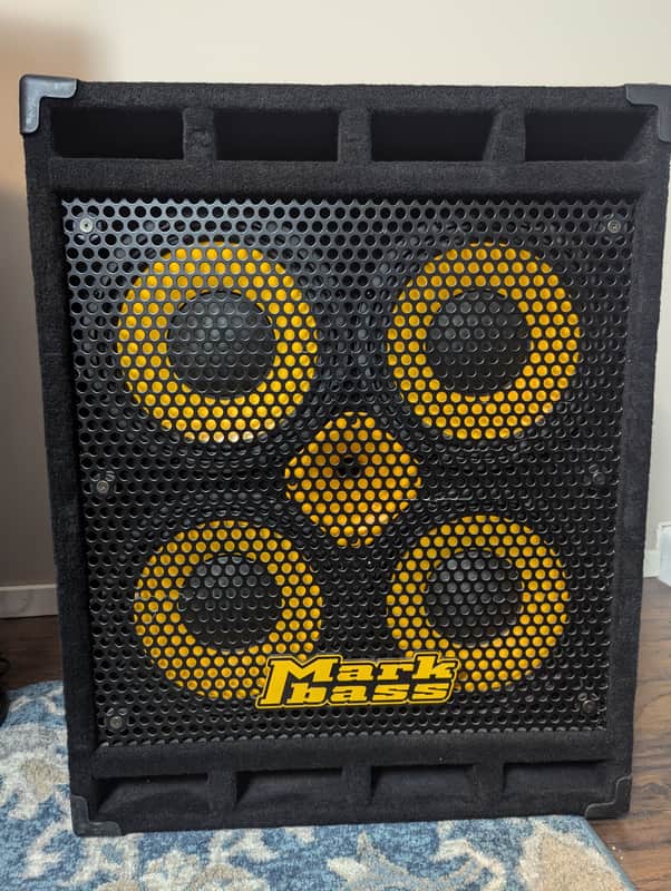 Markbass Standard 104HF 800-Watt 4x10" Bass Speaker Cabinet (8ohm) 2007 - Present - Black image 1