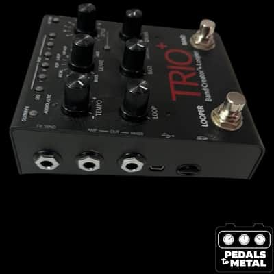 DigiTech TRIO Plus Band Creator + Looper w/ Power Supply 2010s - Black - X18699 image 4