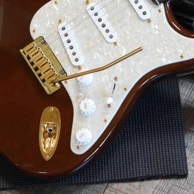 Unplayed! 2026 Fender Mod Shop Stratocaster w/ Rosewood Neck Electric Guitar Walnut w/ Gold + COA OHSC image 7