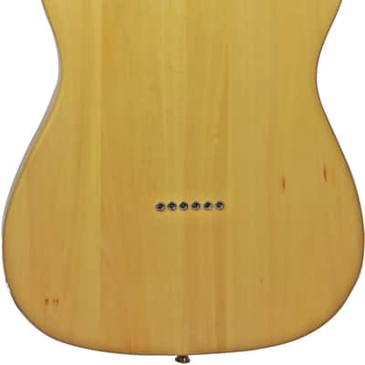 Vault GTLMN Ovangkol Fretboard Electric Guitar - Natural w/ Gig Bag image 5