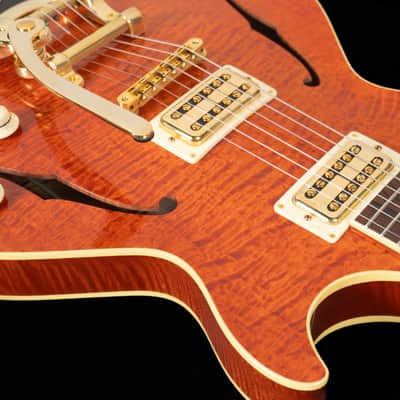Collings SoCo Deluxe, Quilted Maple Top, Figured Mahogany Back/Sides, TV Jones Pickups - USED 2013 image 7