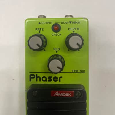 Amdek PHK-100 Phaser Analog Phase Shifter Vintage Guitar Effect Pedal MIJ Japan image 2