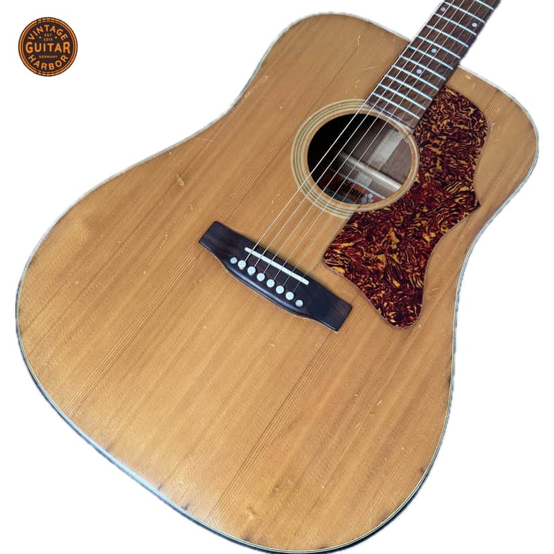 Gibson J-50 Deluxe 1973-1975 with restoration video image 1
