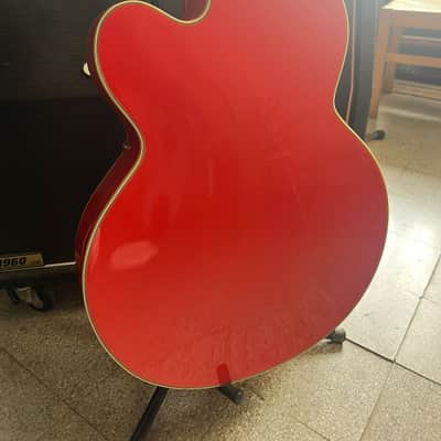 D'Angelico Premier EXL-1 with Ovangkol Fretboard 2019 - 2020 - Fiesta Red image 7