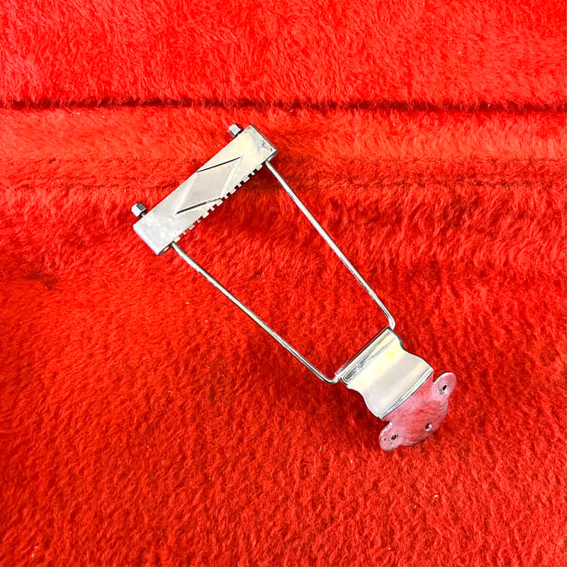 Gibson ES-335-12 trapeze tailpiece 12 string 1960’s - Chrome original vintage USA image 1