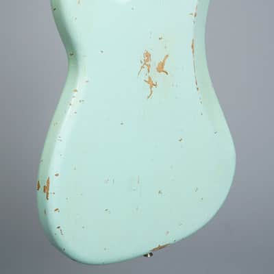 Fender Custom Shop 1962 Precision Bass Relic 2017 - Aged Sea Foam Green image 4