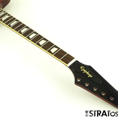 USED Epiphone Firebird BODY & NECK Guitar Parts Mahogany Wine Red image 5