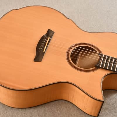 Hozen MJ Sitka Spruce Flamed Maple #2210-1789 image 4