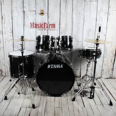 Tama ST52H5CBNS Stagestar 5 Piece Complete Drum Set with Stands and Throne image 2