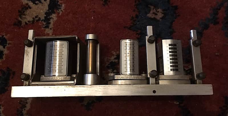 Rare 60's Scully head stack assemblies - for 8 track 1 " tape machine image 1