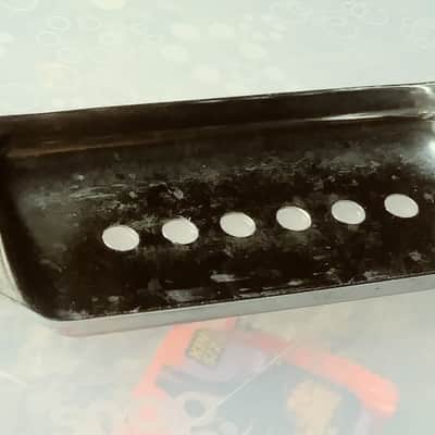 Gibson P-90 Dog ear pickup cover 1968 Epiphone Rhythm neck 1960's - Chrome image 4