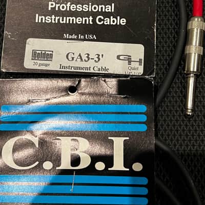 CBI Cables GA8Q-3 & GA3-3 Mid 90’s - Black image 4