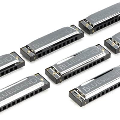 Hohner Blues Band Harmonica (7-pack) image 3