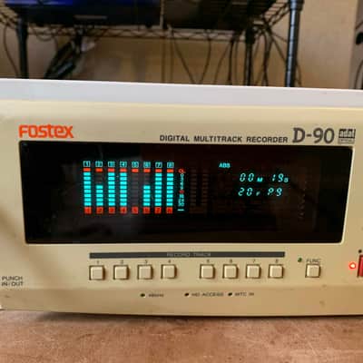 rare Fostex  D-90 - Vintage Digital 8-Track Digital Multitrack Recorder image 2