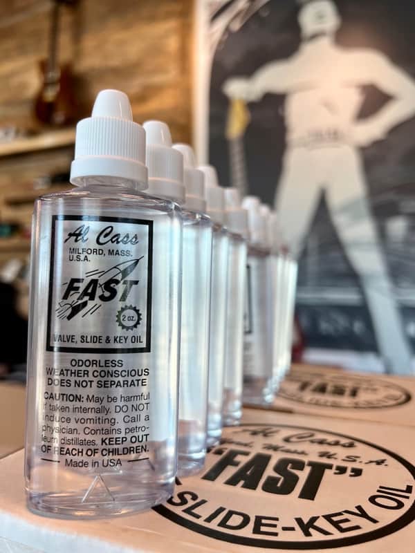 Al Cass "Fast" Valve/Slide/Key Oil -341SG 2oz image 1