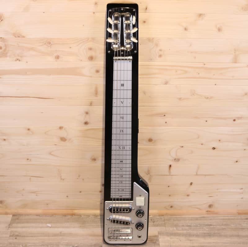 【希少】Guyatone HG-96C ラップスチールギター Regent (Guyatone) HG-96c Vintage Lap Steel Guitar - Black/Silver