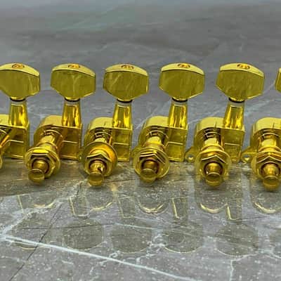 Fender Tuning Pegs/Machine Heads for Stratocaster-Telecaster! Gold image 6