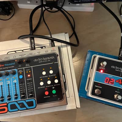 Electro-Harmonix 45000 Stereo Multi-Track Looper with Foot Controller 2013 - Present - Silver / Black image 2