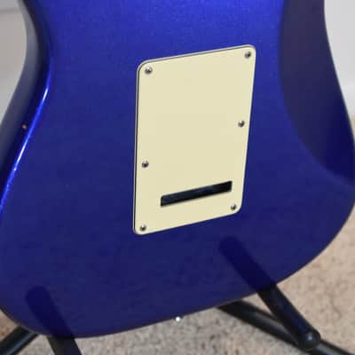 Fender American Standard Stratocaster - 2012 - Mystic Blue - USA - w/ Deluxe Fender Travel Case image 18