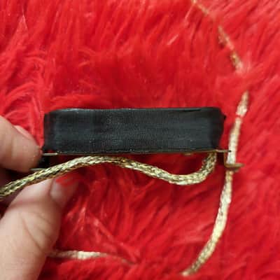 DiMarzio DP104 Super II 1977 - Double Black - 2 Conductor - Brass Baseplate - Not Functioning Both Coils Open image 4