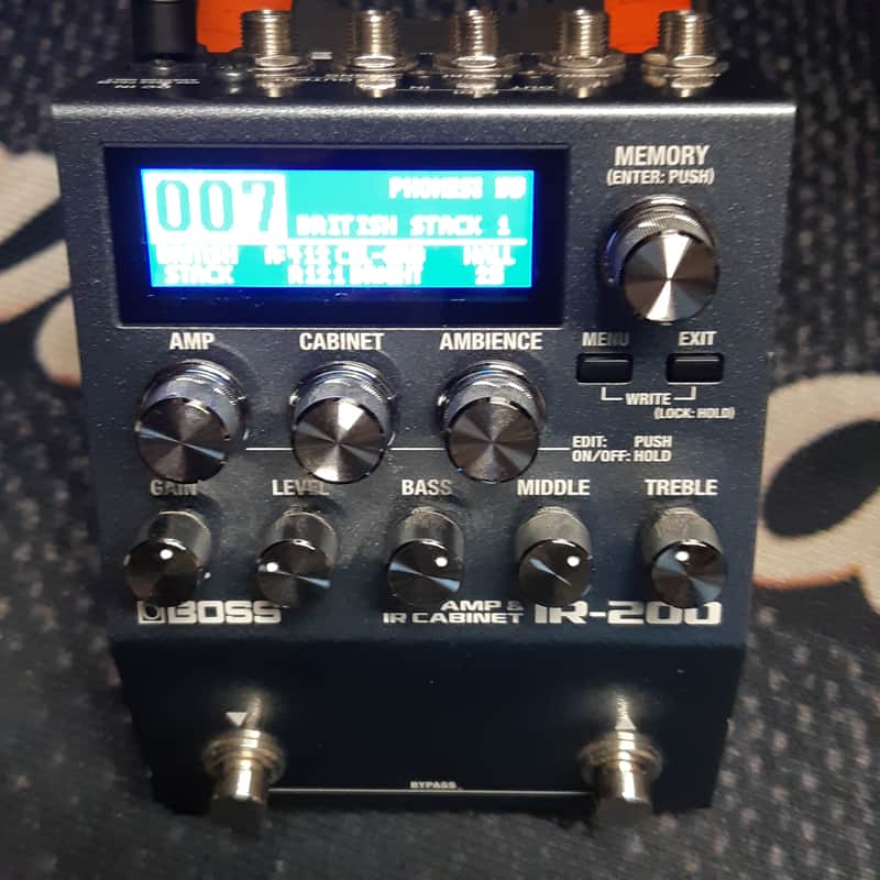 Boss IR-200 Amp and IR Cabinet 2021 - Present - Silver image 1