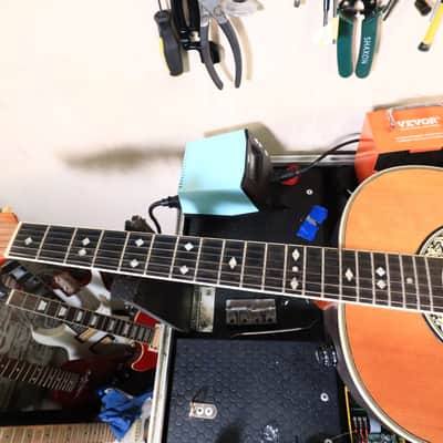 Ovation Acoustic-Electric Guitar 1617 Legend Solid Spruce Top USA Made image 12