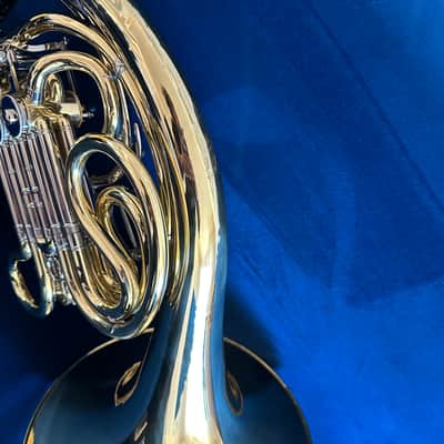Yamaha YHR-668 Double French Horn with Case Early 90s image 6