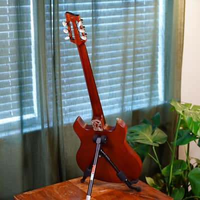 Moar Dolly 2025 Handmade Danish Boutique Guitar | Roasted Mahogany | Hand-Wound P90 & Mini Humbucker | Rare image 5
