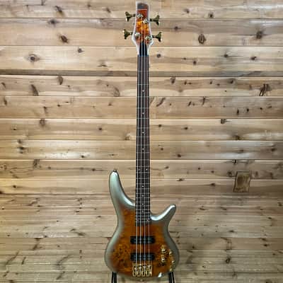 Ibanez SR400EPBDX 4-String Electric Bass - Mars Gold Metallic Burst image 2