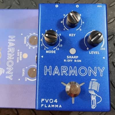Flamma FV04 Harmony Vocal Processor Reverb 12 Pitches with 11 Different Harmony FV-04 image 1