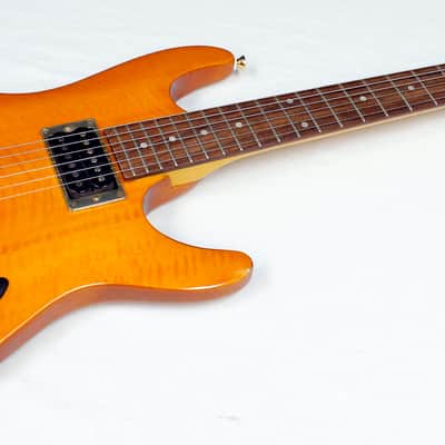 Ibanez '96 SV420FM Electric Guitar Butterscotch Transparent Flamed Maple! #39397 image 2