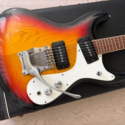 Mosrite The Ventures Of California Model Sunburst Vintage OHSC Ships From USA image 2