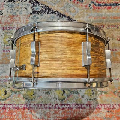 WFL 14x6.5" 3-ply Snare Drum - Nickel Hardware - 1950s image 10