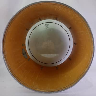 *Ludwig 13x14" Concert/Tenor Tom Drum White Cortex Wrap Vintage 80s Monroe Maple image 8