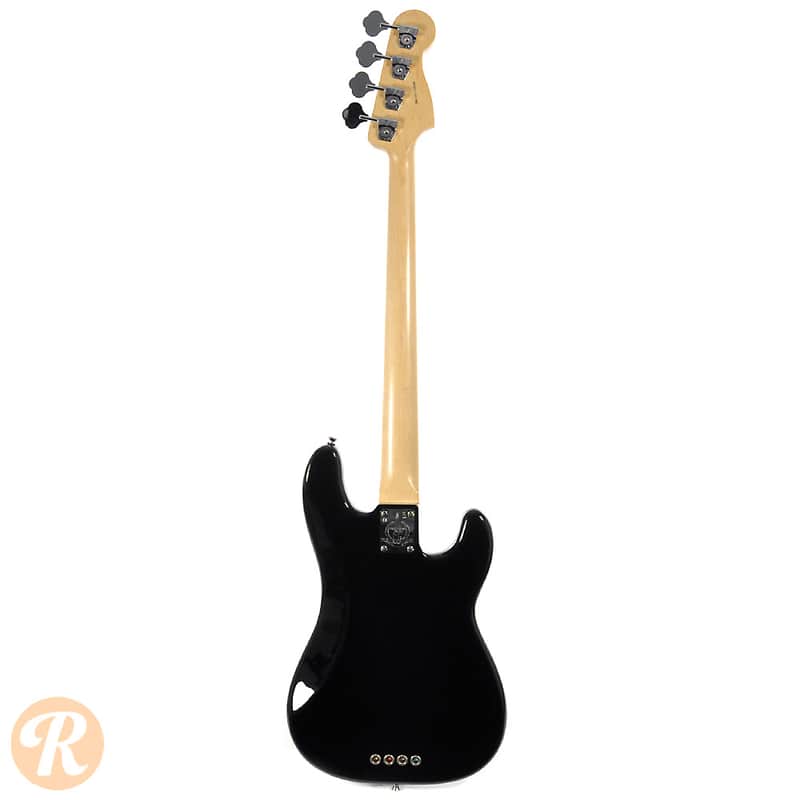 Fender American Standard Precision Bass Left-Handed Black 2011 image 6