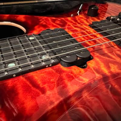 Siggi Braun Little Crow Magma Burst 2020 - 5A quilted maple Magma burst image 3