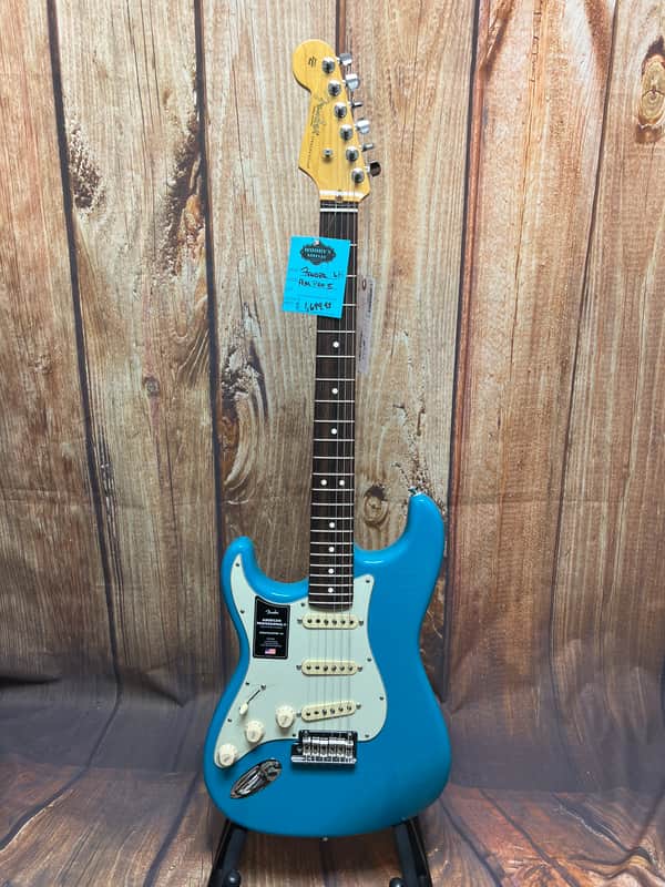 Fender American Professional II Stratocaster Left-Handed - Miami Blue image 1