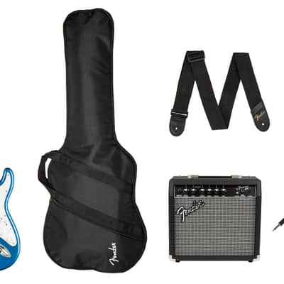 Fender Squier Affinity Series Stratocaster HSS Pack- Lake Placid Blue image 1