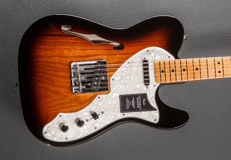Fender Vintera II 60's Telecaster Thinline - 3 Color Sunburst image 1