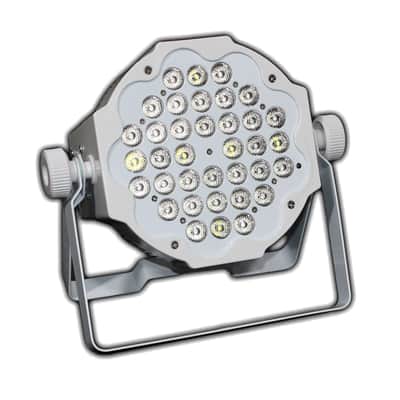 XStatic X-PAR Fusion RGBWA DMX LED Slim Mega Par Pro White DJ Stage Wash Light image 2