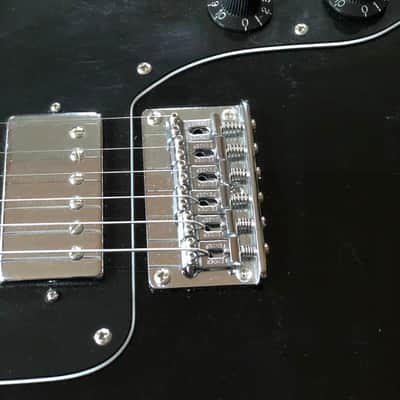 Squier Telecaster Custom HH Black with upgrades image 5