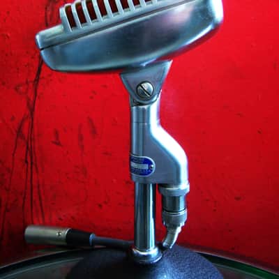 Vintage 1940's Shure 51 Omni-directional Microphone multi Z w cable Nat King Cole 51S # 6 image 8