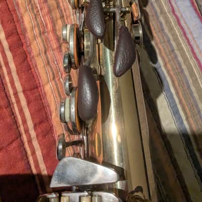 Conn 10 M Tenor Saxophone  1969 Laquer and nickel plated keys image 11
