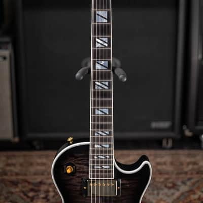 Gibson Les Paul Modern Supreme Electric Guitar - Translucent Ebony Burst with Hardshell Case - Used image 5